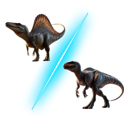 spinosaurus vs giganotosaurus