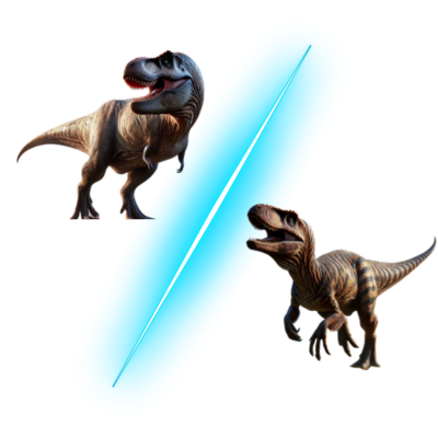 tyrannosaurus rex vs allosaurus